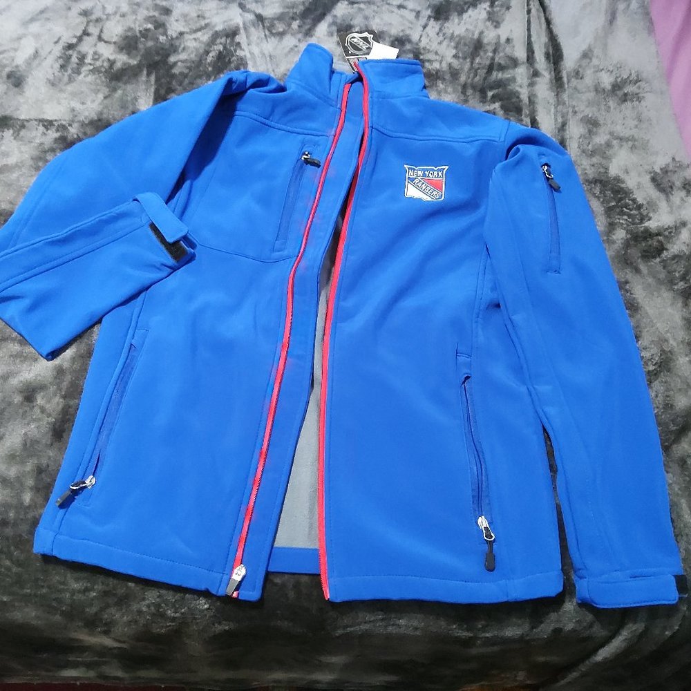 NHL NY RANGERS FLEECE MID WEIGHT JACKET S